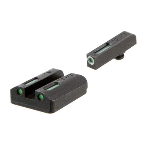 Truglo TG13TA2A Brite-Site TFX Day/Night Sights Taurus Mil/Slim Tritium/Fiber Optic Green w/White Outline Front Green Rear Black Truglo TG13TA2A Brite-Site TFX Day/Night Sights Taurus Mil/Slim Tritium/Fiber Optic Green w/White Outline Front Green Rear Black