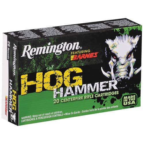 Remington Ammunition PHH308W2 Hog Hammer 308 Win 168 gr TSX Boat Tail 20 Bx/ 10 Cs Remington Ammunition PHH308W2 Hog Hammer 308 Win 168 gr TSX Boat Tail 20 Bx/ 10 Cs