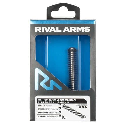 Rival Arms RA50G201T Guide Rod Assembly Compatible With Glock 19 Gen3 Tungsten Rival Arms RA50G201T Guide Rod Assembly Compatible With Glock 19 Gen3 Tungsten