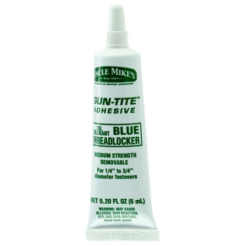Uncle Mikes 16310 Gun Tite Adhesive 6 ml Tube White Uncle Mikes 16310 Gun Tite Adhesive 6 ml Tube White