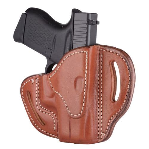 1791 Gunleather BHCCBRR BHC OWB Size C Classic Brown Leather Belt Slide Compatible w/Glock 43/Sig P365/Walther PPK Right Hand 1791 Gunleather BHCCBRR BHC OWB Size C Classic Brown Leather Belt Slide Compatible w/Glock 43/Sig P365/Walther PPK Right Hand