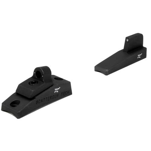 Trijicon 600323 Bright & Tough Night Sights Remington 870/1100/11-87 Tritium Green w/White Outline Black Trijicon 600323 Bright & Tough Night Sights Remington 870/1100/11-87 Tritium Green w/White Outline Black