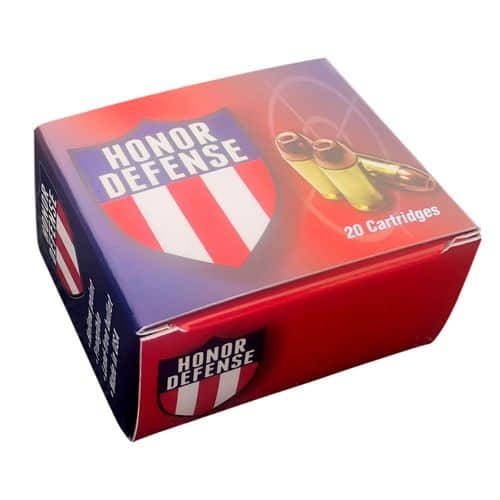 Honor Defense HD40SW Honor Defense 40 S&W 125 gr Hollow Point Frangible 20 Bx/ 25 Cs Honor Defense HD40SW Honor Defense 40 S&W 125 gr Hollow Point Frangible 20 Bx/ 25 Cs