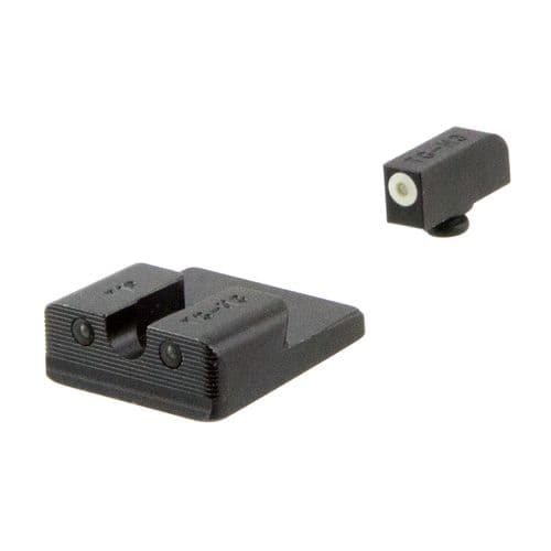 Truglo TG231T2W Tritium Pro Night Sights Taurus Mil/Slim Green Tritium w/White Outline Front Green Rear Black Truglo TG231T2W Tritium Pro Night Sights Taurus Mil/Slim Green Tritium w/White Outline Front Green Rear Black