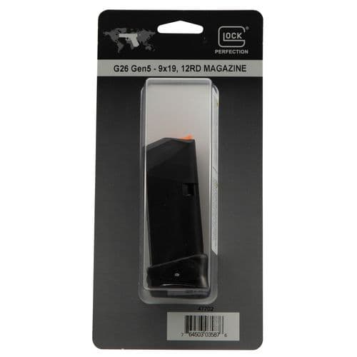 Glock 47702 G26 Gen5 9mm Luger 12rd Black Detachable Glock 47702 G26 Gen5 9mm Luger 12rd Black Detachable