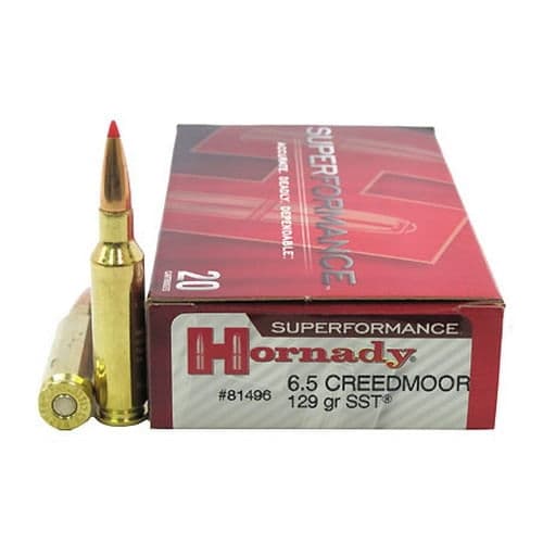 Hornady 81496 Superformance 6.5 Creedmoor 129 gr Super Shock Tip Ammo Hornady 81496 Superformance 6.5 Creedmoor 129 gr Super Shock Tip Ammo