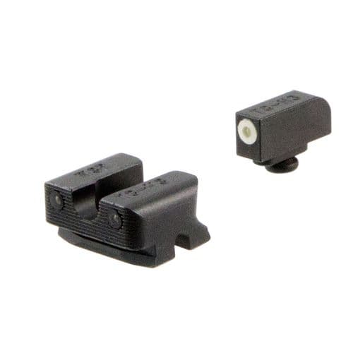 Truglo TG231W3W Tritium Pro Night Sights Walther CCP Green Tritium w/White Outline Front Green Rear Black Truglo TG231W3W Tritium Pro Night Sights Walther CCP Green Tritium w/White Outline Front Green Rear Black