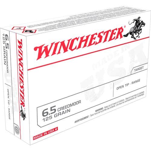 Winchester Ammo USA65CM USA 6.5 Creedmoor 125 gr Open Tip Range 20 Per Box/ 10 Case Winchester Ammo USA65CM USA 6.5 Creedmoor 125 gr Open Tip Range 20 Per Box/ 10 Case