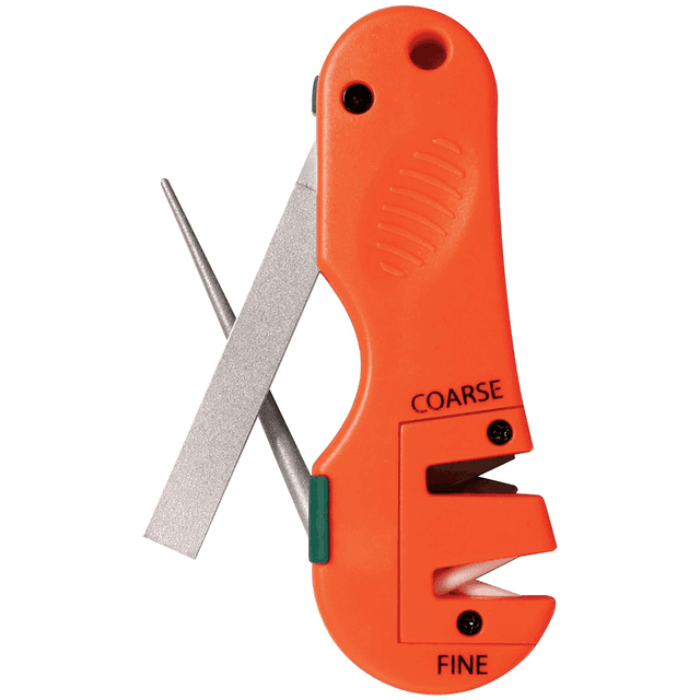 Accusharp 028C Knife and Tool Sharpener 4-in-1 Tungsten Carbide Accusharp 028C Knife and Tool Sharpener 4-in-1 Tungsten Carbide