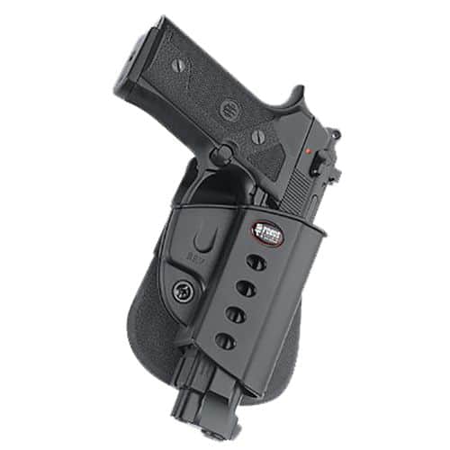 Fobus BRV Evolution Belt Paddle Beretta Vertec/Taurus 92,99 w/Rail Plastic Black Fobus BRV Evolution Belt Paddle Beretta Vertec/Taurus 92,99 w/Rail Plastic Black