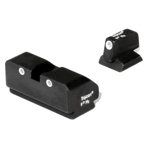 Trijicon 600188 Bright & Tough Night Sights Magnum Research Desert Eagle Tritium Green w/White Outline Black Trijicon 600188 Bright & Tough Night Sights Magnum Research Desert Eagle Tritium Green w/White Outline Black