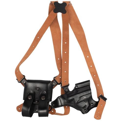 Galco JR202B Jackass Rig Black Leather Shoulder Beretta 92F,FS Right Hand Galco JR202B Jackass Rig Black Leather Shoulder Beretta 92F,FS Right Hand