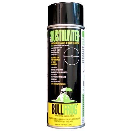 Bull Frog 92382 Rust Hunter Gun Cleaner 5.75 oz Aerosol Bull Frog 92382 Rust Hunter Gun Cleaner 5.75 oz Aerosol