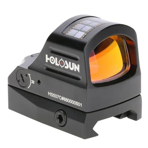 Holosun HS407C HS 407C 1x 2 MOA Red Dot Black Anodized Holosun HS407C HS 407C 1x 2 MOA Red Dot Black Anodized