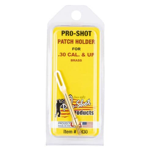 Pro-Shot PH30 Brass Patch Holder .30 Cal-.50 Cal Rifle/Pistol Brass Pro-Shot PH30 Brass Patch Holder .30 Cal-.50 Cal Rifle/Pistol Brass