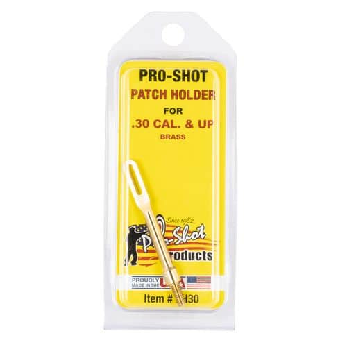 Pro-Shot PH30 Brass Patch Holder .30 Cal-.50 Cal Rifle/Pistol Brass Pro-Shot PH30 Brass Patch Holder .30 Cal-.50 Cal Rifle/Pistol Brass