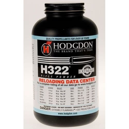 Hodgdon H322 1LB Powder Hodgdon H322 1LB Powder