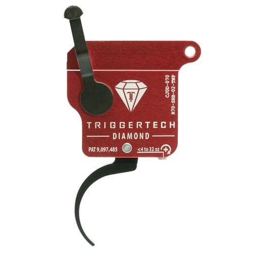 TriggerTech R70SRB02TNP Diamond Without Bolt Release 
Remington 700 Black Single-Stage Pro Curved 0.30-2 lbs Right TriggerTech R70SRB02TNP Diamond Without Bolt Release 
Remington 700 Black Single-Stage Pro Curved 0.30-2 lbs Right