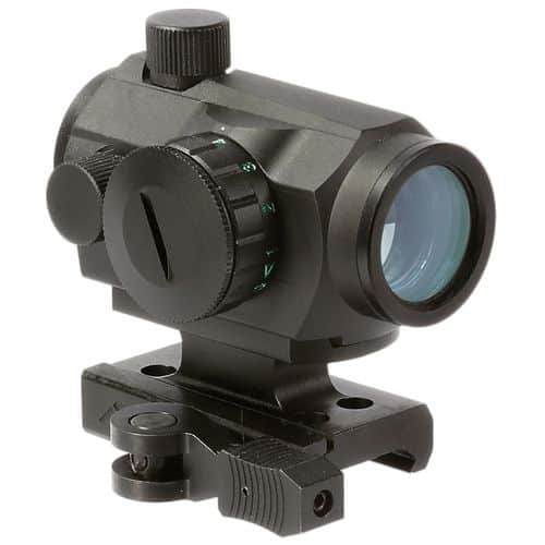 Aim Sports RQDT125A Micro Dot Quick Detach 1x 20mm 4 MOA Dual Illuminated Red/Green Dot CR2032 Lithium Black with Absolute Co-Witness Aim Sports RQDT125A Micro Dot Quick Detach 1x 20mm 4 MOA Dual Illuminated Red/Green Dot CR2032 Lithium Black with Absolute Co-Witness