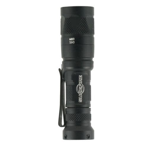 Surefire AVIATORAM Aviator Dual-Output 250/20 Lumens LED Aluminum Black CR123A Lithium Surefire AVIATORAM Aviator Dual-Output 250/20 Lumens LED Aluminum Black CR123A Lithium