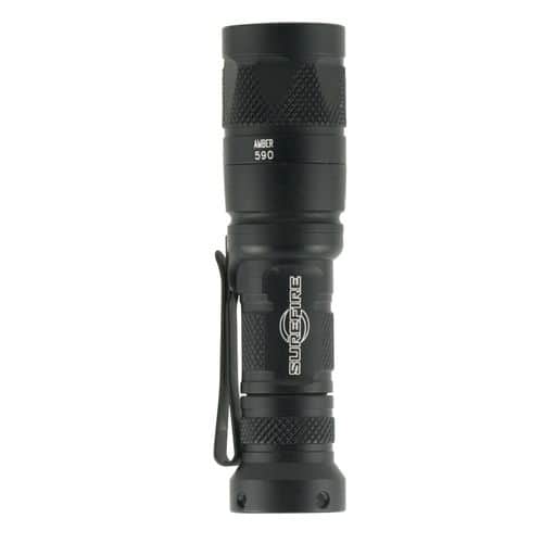 Surefire AVIATORAM Aviator Dual-Output 250/20 Lumens LED Aluminum Black CR123A Lithium Surefire AVIATORAM Aviator Dual-Output 250/20 Lumens LED Aluminum Black CR123A Lithium