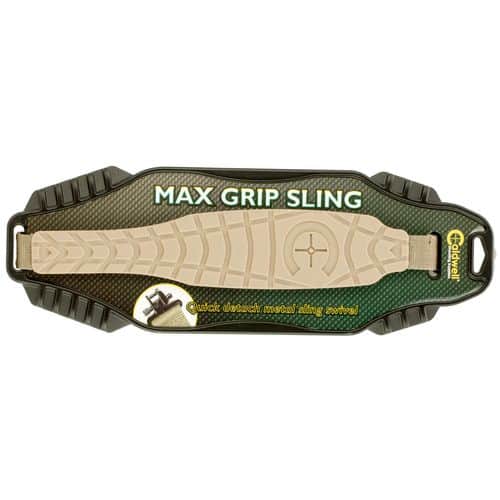 Caldwell 156214 Max Grip Sling with Flat Dark Earth Finish, 20"-40" OAL, 2.75" W & Adjustable Design for Rifles Caldwell 156214 Max Grip Sling with Flat Dark Earth Finish, 20"-40" OAL, 2.75" W & Adjustable Design for Rifles
