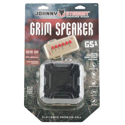 Hunters Specialties GS1 GRIM Speaker All Predators Portable 5 Preset Calls Hunters Specialties GS1 GRIM Speaker All Predators Portable 5 Preset Calls
