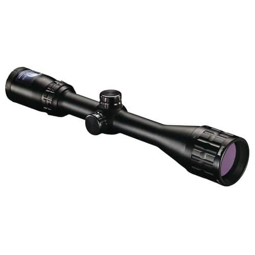 Bushnell Banner
4-12x 40mm AO Obj 29-11 ft @ 100 yds FOV 25.4mm Tube Black Finish Multi-X Bushnell Banner
4-12x 40mm AO Obj 29-11 ft @ 100 yds FOV 25.4mm Tube Black Finish Multi-X