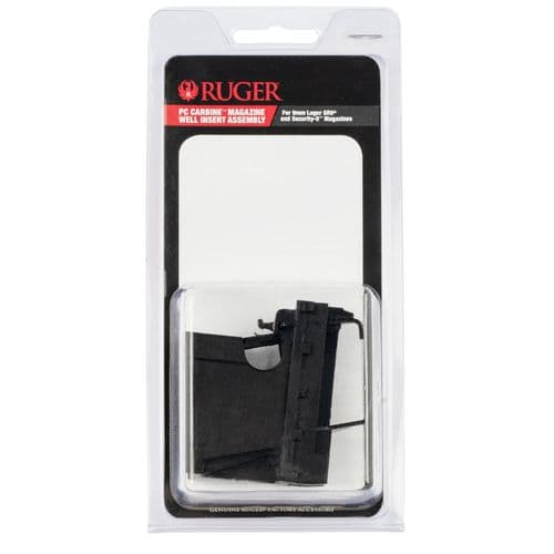 Ruger 90653 Magazine Well Insert Assembly 9mm Luger Black Polymer Ruger 90653 Magazine Well Insert Assembly 9mm Luger Black Polymer
