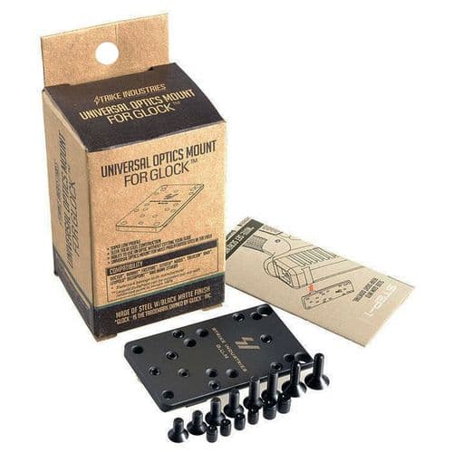 Strike GLOCKGUM G.U.M. Universal Optic Mount for Glock 1-Piece Black Strike GLOCKGUM G.U.M. Universal Optic Mount for Glock 1-Piece Black