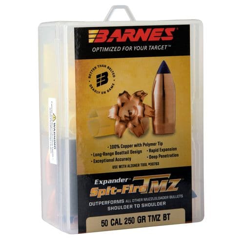 Barnes Bullets 30589 Spit-Fire TMZ 50 Black Powder 250 GR 15 Barnes Bullets 30589 Spit-Fire TMZ 50 Black Powder 250 GR 15