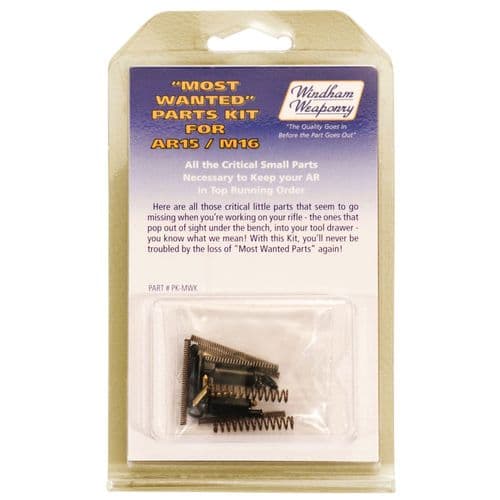 Windham Weaponry PKMWK Most Wanted Parts Kit AR15 and M16 Clamshell Package Windham Weaponry PKMWK Most Wanted Parts Kit AR15 and M16 Clamshell Package