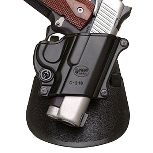 Fobus C21B Standard Belt 1911 Style, No Rail Plastic Black Fobus C21B Standard Belt 1911 Style, No Rail Plastic Black