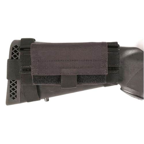 Blackhawk 52BS02BK Buttstock Shell Pouch 5 Rounds Black Nylon Blackhawk 52BS02BK Buttstock Shell Pouch 5 Rounds Black Nylon