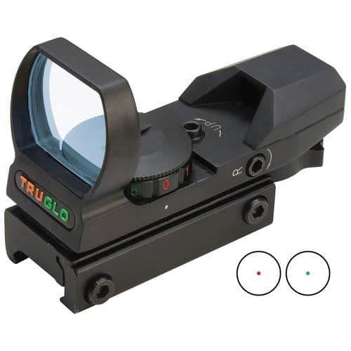 Truglo TG8360B Open 1x 34mm Illuminated 4 Pattern Red/Green CR2032 Lithium Black Truglo TG8360B Open 1x 34mm Illuminated 4 Pattern Red/Green CR2032 Lithium Black
