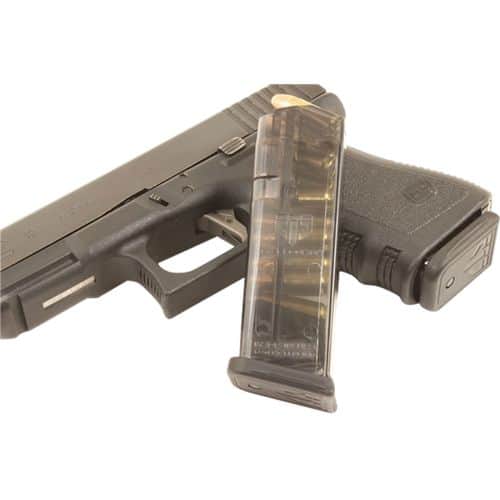 ETS Group GLK-19-10 Glock Compatible 9mm Luger Glock G19, 26 10rd Clear Detachable ETS Group GLK-19-10 Glock Compatible 9mm Luger Glock G19, 26 10rd Clear Detachable