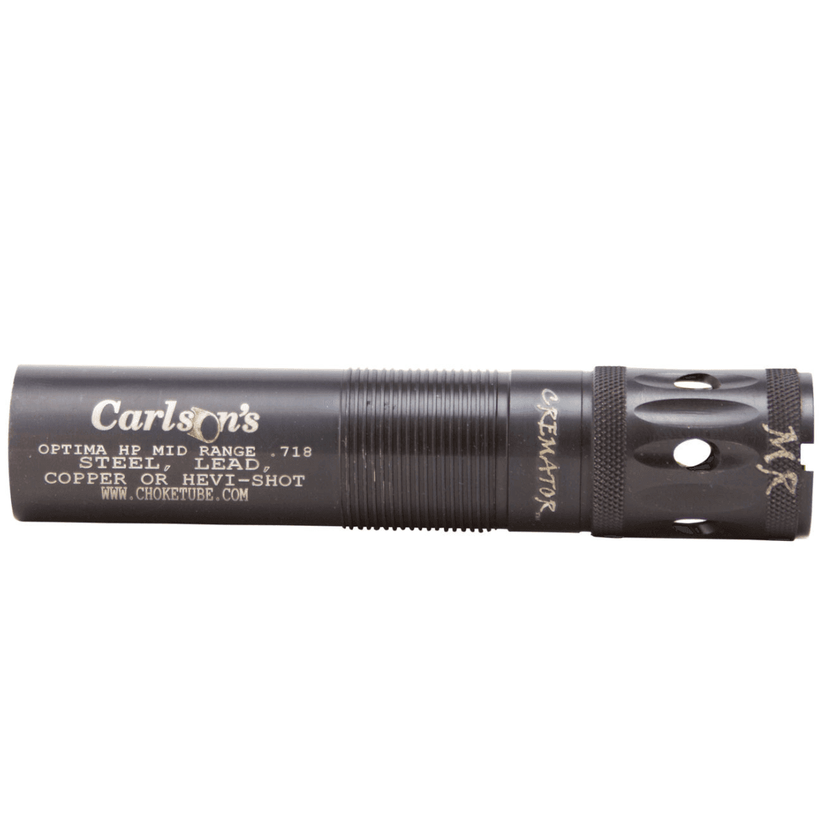 Carlson's Choke Tubes Cremator Choke, Optima HP Mid-Range Ported 17-4 Stainless Steel Beretta 12 Gauge - 11565 Carlson's Choke Tubes Cremator Choke, Optima HP Mid-Range Ported 17-4 Stainless Steel Beretta 12 Gauge - 11565