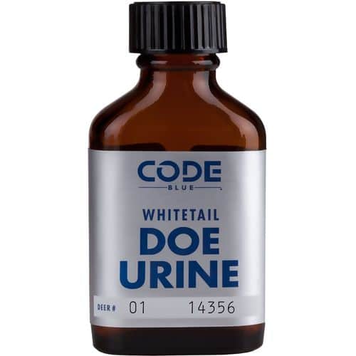 Code Blue OA1004 Whitetail Deer Doe Urine 1 oz Code Blue OA1004 Whitetail Deer Doe Urine 1 oz