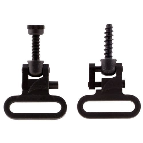 Outdoor Connection TAL79410 Talon Swivels 1 Inch 3/4 in Black Metal Outdoor Connection TAL79410 Talon Swivels 1 Inch 3/4 in Black Metal