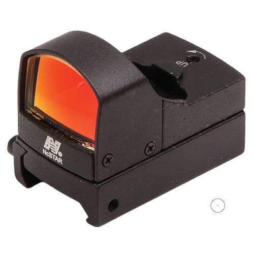 NCStar DDAB Micro 1x 23.5x16.8mm Obj 2 MOA Illuminated Red Dot Black Anodized CR2032 Lithium NCStar DDAB Micro 1x 23.5x16.8mm Obj 2 MOA Illuminated Red Dot Black Anodized CR2032 Lithium