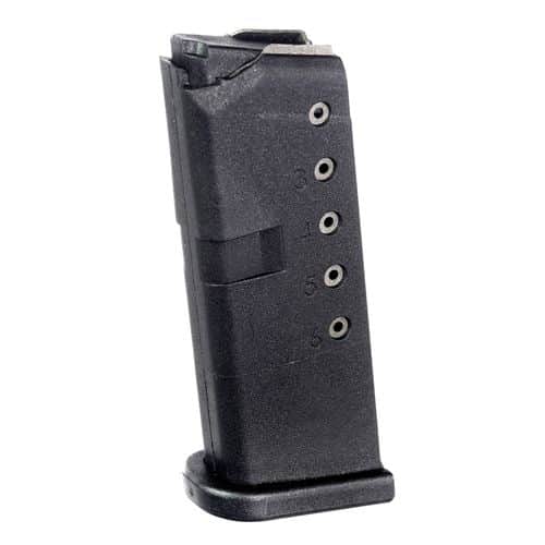 ProMag GLK12 Glock Compatible 9mm Luger fits G43 6rd Black Polymer Detachable ProMag GLK12 Glock Compatible 9mm Luger fits G43 6rd Black Polymer Detachable