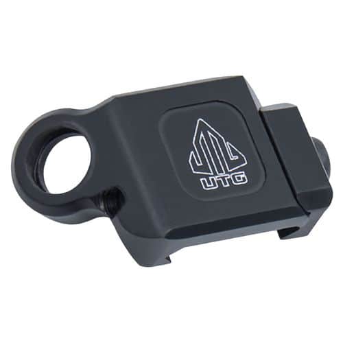 UTG TL-SWPM01 Angled QD Sling Swivel Adaptor Black Aluminum UTG TL-SWPM01 Angled QD Sling Swivel Adaptor Black Aluminum