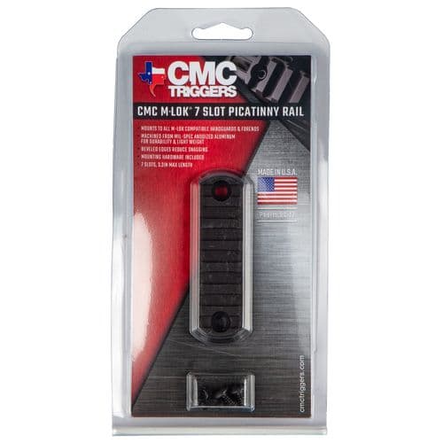 CMC Triggers 81723 MLok Rail 7 Slot Black MLok Rail 7 Slot CMC Triggers 81723 MLok Rail 7 Slot Black MLok Rail 7 Slot