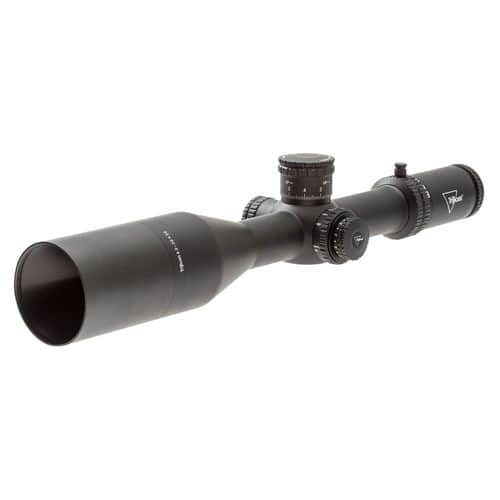 Trijicon 3000015 Tenmile 4.5-30x 56mm Obj 24.70-3.70 ft @ 100 yds FOV 34mm Tube Matte Black Finish Dual Illuminated Red/Green MRAD Long Range Trijicon 3000015 Tenmile 4.5-30x 56mm Obj 24.70-3.70 ft @ 100 yds FOV 34mm Tube Matte Black Finish Dual Illuminated Red/Green MRAD Long Range