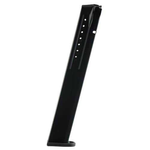 Promag S&W M&P9 32 Round Magazine 9mm Blue Steel Promag S&W M&P9 32 Round Magazine 9mm Blue Steel