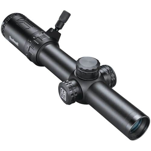 Bushnell AR71624I AR Optics 1-6x 24mm Obj 100-16 ft @ 100 yds FOV 30mm Tube Black Finish Illuminated BTR-1 SFP Bushnell AR71624I AR Optics 1-6x 24mm Obj 100-16 ft @ 100 yds FOV 30mm Tube Black Finish Illuminated BTR-1 SFP