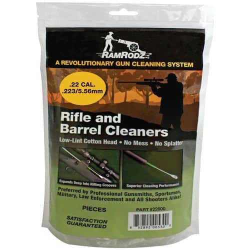 RamRodz 22600 Barrel Cleaner Cotton Swab 22 Caliber RamRodz 22600 Barrel Cleaner Cotton Swab 22 Caliber