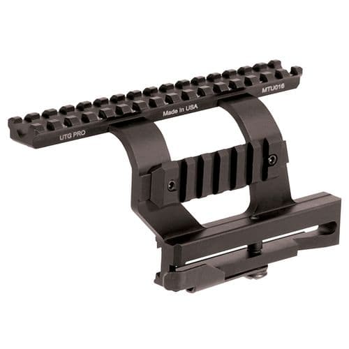 UTG Pro MTU016 QD AK Side Mount 
Side Mount For QD Quick Release Style Black Finish UTG Pro MTU016 QD AK Side Mount 
Side Mount For QD Quick Release Style Black Finish