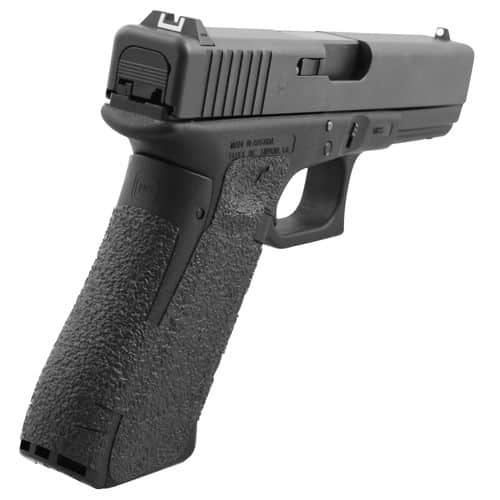 Talon 372R Glock 17 Gen 5 Rubber Adhesive Grip with Large Backstrap Textured Rubber Black Talon 372R Glock 17 Gen 5 Rubber Adhesive Grip with Large Backstrap Textured Rubber Black