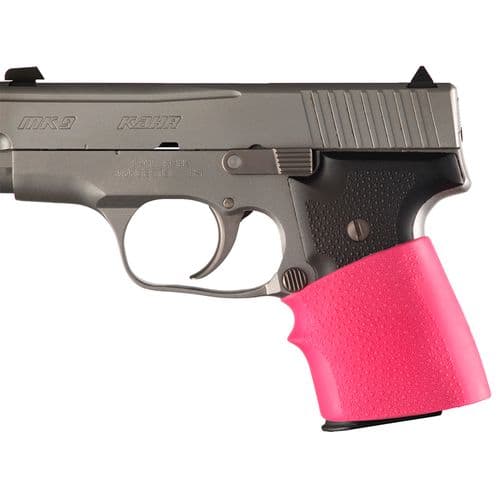 Hogue 18007 HandAll Jr. Grip Sleeve Most 22, 25, 38 Pistols Textured Rubber Pink Hogue 18007 HandAll Jr. Grip Sleeve Most 22, 25, 38 Pistols Textured Rubber Pink